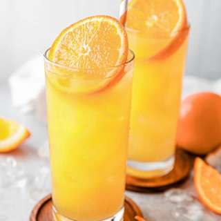 Classic Fuzzy Navel Cocktail