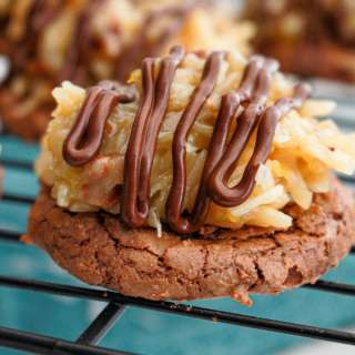 German Chocolate Cookies