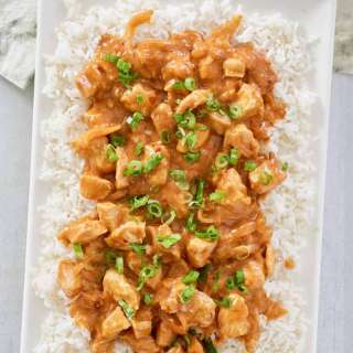 Quick & Easy Thai Chicken with Peanut Sauce