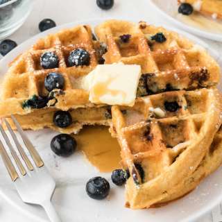 Blueberry Waffles