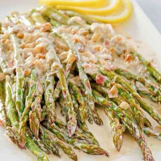 Sautéed Asparagus with Lemon Cream Sauce