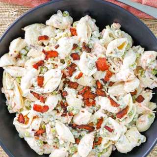 Homemade Suddenly Salad Bacon Ranch Pasta Salad