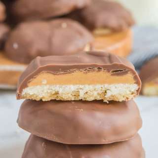 Homemade Girl Scout Tagalongs