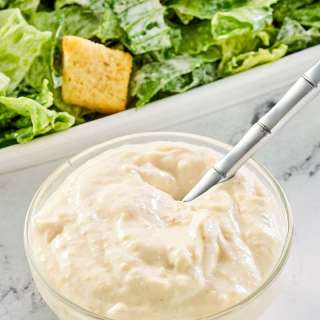 Homemade Creamy Caesar Dressing (No Raw Eggs)