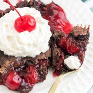 Chocolate Cherry Dump Cake