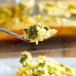 Broccoli Rice and Cheese Casserole