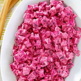 Perfect Sour Cream Beet Salad