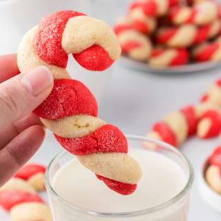 Candy Cane Cookies