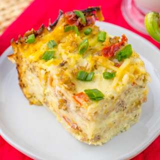 Christmas Breakfast Casserole