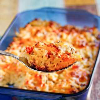 Copycat Cracker Barrel Loaded Hashbrown Casserole