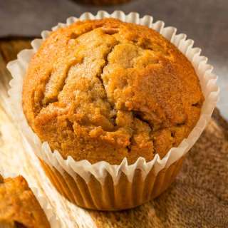 2 Ingredient Pumpkin Muffins