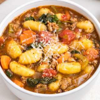 Sausage Gnocchi Soup
