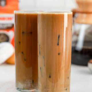 Homemade Dunkin Donuts Butter Pecan Iced Coffee