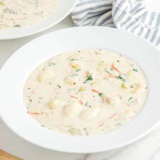 Homemade Olive Garden Chicken Gnocchi Soup