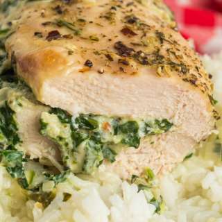 Spinach Stuffed Chicken Breast