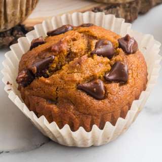 Pumpkin Chocolate Chip Muffins