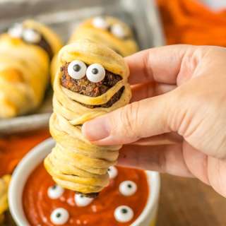 Meatball Mummies