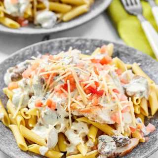 Johnny Carino's Chicken Penne Gorgonzola