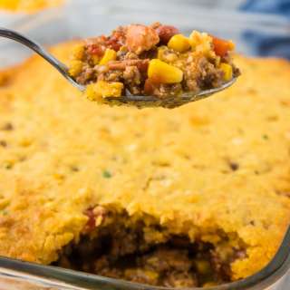 Cowboy Cornbread Casserole