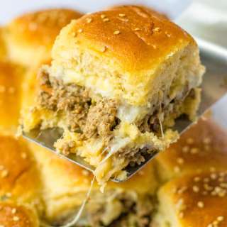 Philly Cheesesteak Sliders