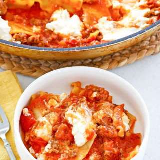 Homemade Skillet Lasagna: Better Than Hamburger Helper