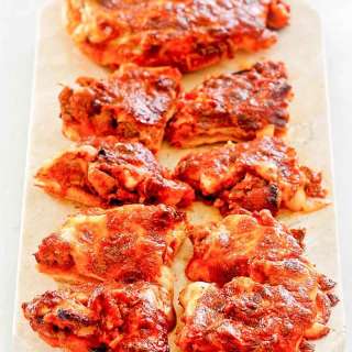 Classic School Cafeteria Pizza Burger