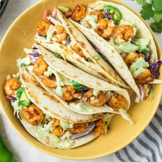 Spicy Shrimp Tacos