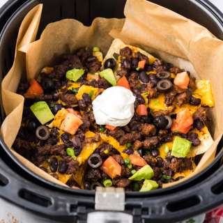 Air Fryer Nachos