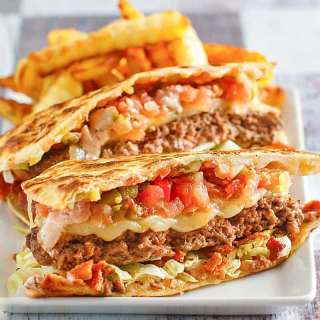Applebees Quesadilla Burger