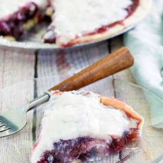 Marie Callender's Blueberry Apple Pie with Sour Cream Custard