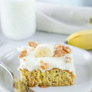 Ultra-Moist Banana Cake with Tangy Cream Cheese Frosting