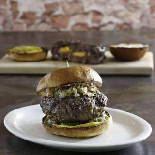 James Coney Island Copycat Juicy Lucy Burger