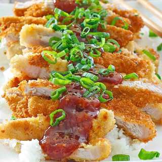 Crispy Japanese Pork Katsu with Homemade Tonkatsu Sauce