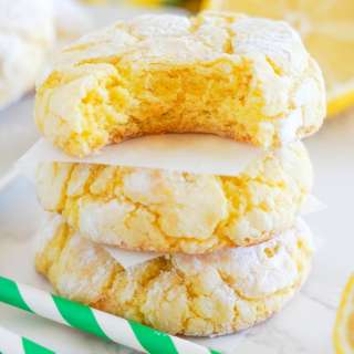 Lemon Crinkle Cookies