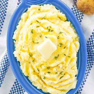 Herb-Infused Creamy Yukon Gold Mashed Potatoes