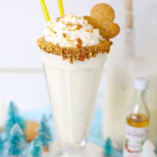 Boozy Gingerbread Milkshake