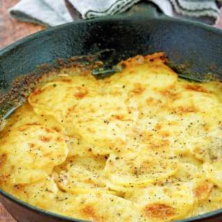 Stovetop Potatoes Au Gratin