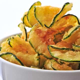 Crispy Zucchini Chips (Baked or Air Fryer)