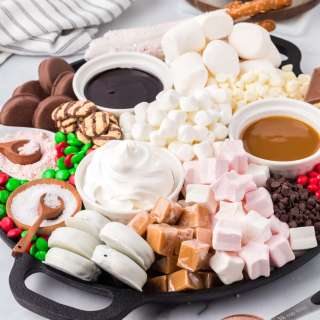 Hot Chocolate Charcuterie Board