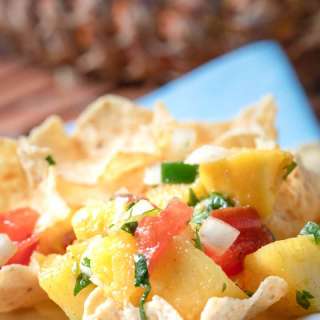 Fresh Pineapple Mango Salsa