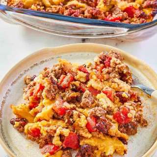 Tamale Pie with Cornmeal Crust
