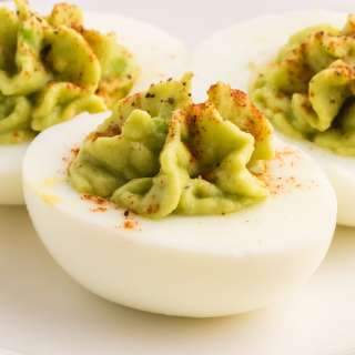 Avocado Deviled Eggs
