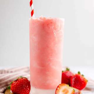 Copycat Wendy's Strawberry Frosty (2-Ingredient Recipe)