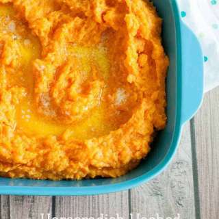 Horseradish Mashed Sweet Potatoes Recipe