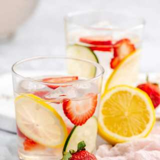 Refreshing Strawberry Lemon Cucumber Water Recipe