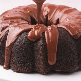 Chocolate Bundt Cake with Chocolate Ganache