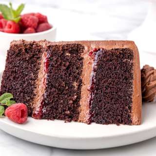 Chocolate Raspberry Cake