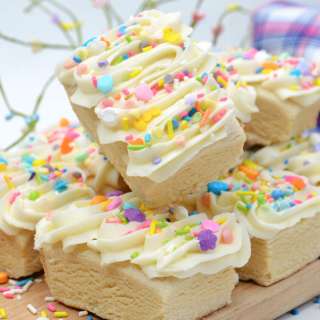 Frosted Easter Blondies