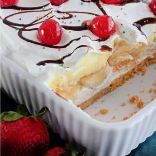 Banana Split Cake