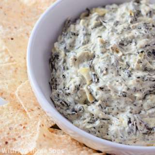 Crockpot Spinach Artichoke Dip